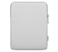 MoKo 9-11 pollici Tablet Sleeve Borsa Custodia per il trasporto Adatto a nuovi 11 pollici iPad Air M3, iPad A16 2025, iPadPro 11 M4, Air 5/4/3, i-Pad 10/9/8. Gen, Tab S8/S9 11”, Grigio + Bianco