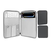 MoKo Custodia Protettiva da 12,9" per 13 Zoll iPad PRO M4 2024 OLED, 13 Zoll iPad Air M2 2024, iPad PRO 12,9 M2 2022-2015, Galaxy Tab S9+/S8+ 12,4", Grigio Scuro