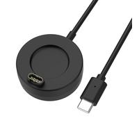 MoKo Caricabatterie Compatibile con Garmin Fenix 7/7 Pro/7S/7S Pro/7X/7X Pro/6/6X/6S/5/5 Plus/5X/5X Plus/5S/Forerunner 965/945/645/Instinct, Dock di Ricarica con Cavo di Ricarica USB-C da 1M, Nero
