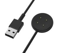 MoKo Caricatore Compatibile con Google Pixel Watch 3/Pixel Watch 2 Smartwatch, Caricabatterie Magnetico con Cavo di Ricarica USB da 1M per Fitbit Ace LTE/Versa 4/Versa 3/Sense 2/Sense, Nero
