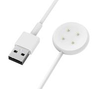 MoKo Caricatore Compatibile con Google Pixel Watch 3/Pixel Watch 2 Smartwatch, Caricabatterie Magnetico con Cavo di Ricarica USB da 1M per Fitbit Ace LTE/Versa 4/Versa 3/Sense 2/Sense, Bianco