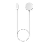 MoKo Caricatore Compatibile con Google Pixel Watch Smartwatch, Caricabatterie Magnetico con Cavo di Ricarica USB-C da 1 M, Bianco