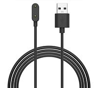 MoKo Caricatore Compatibile con Huawei Watch Fit 3/2/Fit/Mini/New, Huawei Band 10/9/8/7/6/6 PRO, Honor Band 9/7/6 - Caricabatterie Magnetico con Cavo di Ricarica USB 100 cm, Nero