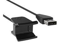 MoKo Caricatore con Pulsante di Reset Compatibile con Fitbit Alta HR, Caricabatteria con Cavo di Ricarica USB da 55 cm, Non per Fitbit Alta, Nero