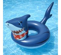 MoKo Ciambella da Nuoto Bambini, Galleggiante Piscina | Design divertente, PVC resistente, comoda seduta e maggiore stabilità per giochi acquatici in piscina