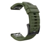 MoKo Cinturino Compatibile con Garmin Fenix 7/7 Pro/6/6 Pro/5/5 Plus/Instinct/Instinct Solar/Instinct 2/Forerunner 965/955, 22mm Quick Fit Braccialetto Morbido di Ricambio in Silicone, Verde Scuro