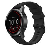 MoKo Cinturino compatibile con Garmin Vivoactive 4 / Venu 3 / Venu 2 / Forerunner 255/255 Music / 265/265 Music, 745, First Avenger/Darth Vader, cinturino sportivo di ricambio in silicone morbido da