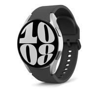MoKo Cinturino Compatibile con Samsung Galaxy Watch 7 FE 6 5 4 40mm 44mm/Watch 6 4 Classic 43mm 47mm 42mm 46mm/5 Pro 45mm, 20mm Cinturino di Ricambio in Silicone Morbido, Nero