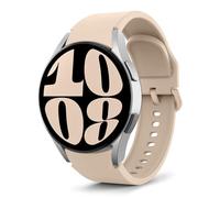 MoKo Cinturino Compatibile con Samsung Galaxy Watch 7 FE 6 5 4 40mm 44mm/Watch 6 4 Classic 43mm 47mm 42mm 46mm/5 Pro 45mm, 20mm Cinturino di Ricambio in Silicone Morbido, Rosa Chiaro