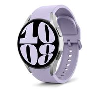 MoKo Cinturino Compatibile con Samsung Galaxy Watch 7 FE 6 5 4 40mm 44mm/Watch 6 4 Classic 43mm 47mm 42mm 46mm/5 Pro 45mm, 20mm Cinturino di Ricambio in Silicone Morbido, Viola