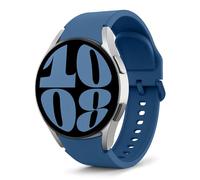 MoKo Cinturino Compatibile con Samsung Galaxy Watch 7 FE 6 5 4 40mm 44mm/Watch 6 4 Classic 43mm 47mm 42mm 46mm/5 Pro 45mm, 20mm Cinturino di Ricambio in Silicone Morbido, Blu Scuro