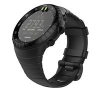 MoKo Suunto CORE Watch Cinturino, Braccialetto di Ricambio in TPU Morbido con Gancio Metallico con Connettore Biella per Suunto CORE Smart Watch, per Polso 5.51"-9.06" (140mm-230mm), Nero