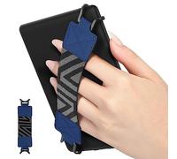 MoKo Cinturino di Sicurezza per 6-8" Kindle eReaders Fire Tablet - Kobo/Voyaga/Lenovo/Sony Kindle E-Book Tablet, Cinturino da Mano Versatile ad Alta Elasticità Supporto Antiscivolo, Indaco