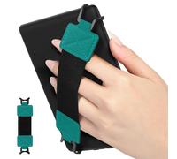 MoKo Cinturino di Sicurezza per 6-8" Kindle eReaders Fire Tablet - Kobo/Voyaga/Sony Kindle E-Book Tablet, Cinturino Nero da Mano Versatile ad Alta Elasticità Supporto Antiscivolo, Verde Giada