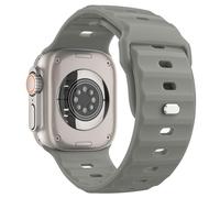 MoKo Cinturino Ocean Compatibile con Apple Watch Ultra 2 49mm 46mm 45mm 44mm 42mm per Uomo Donna, Cinturini di Ricambio Sportivi in Silicone per iWatch Serie 10 9 8 7 6 5 4 SE Ultra 2 1,Pietra