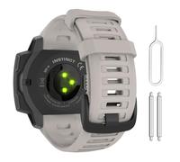 MoKo Cinturino per Smartwatch in Silicone Compatibile con Garmin Instinct 2/Instinct Esports/Solar/Tactical/Tide Accessori per Orologi, Tundra