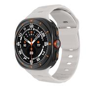 MoKo Cinturino Sportivo Compatibile con Samsung Galaxy Watch Ultra 47mm (2025/2024) per Uomo Donna, Cinturino di Ricambio in Silicone Morbido e Impermeabile per Galaxy Watch 7 Ultra, Luce stellare