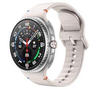 MoKo Cinturino Sportivo per Samsung Galaxy Watch 8 40mm 44mm/Galaxy Watch 8 Classic 46mm, Cinturino di Ricambio in Morbido Silicone per Uomo Donna, S/M, Luce delle Stelle