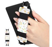 MoKo Cinturino Universale per 6" - 8" E-Reader e tablet, Cinturino Morbido da Mano Supporto Leggero con Fascetta Elastica Impugnatura per Tablet ad Alta Elasticità, Fiori Brillanti
