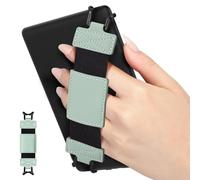 MoKo Cinturino Universale per 6" - 8" E-Reader, Fascia Regolabile da Mano Supporto Leggero con Fascetta Elastica Impugnatura per Tablet ad Alta Elasticità, Verde Menta