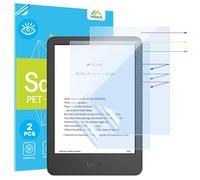 MoKo Confezione da 2 Pellicole Protettive Schermo Anti Luce Blu per Kindle 6" 11ª Generazione 2024/2022, Kobo Clara e Kobo Nia, Pellicola PET Copertura Completa, Compatibile con Custodia