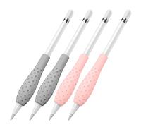 MoKo Confezione da 4 Impugnature Silicone Compatible Apple Pencil 1/2 Gen