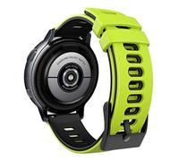 MoKo Correa Compatible Con Garmin Vivoactive 5/3/Forerunner 55/245/645/Venu Sq 2/Sq/Venu/Venu 2 Plus/Vivomove HR/Style, 20 mm Pulsera de Repuesto de Silicona, /Gris