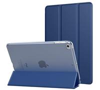 MoKo Cover compatibile con New iPad Mini (5a generazione) 7.9" 2019/iPad Mini 4 2015, ultra sottile e leggera, semi-trasparente, coperchio intelligente con sveglia/sonno automatico, blu navy