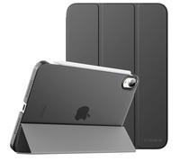 MoKo Cover compatibile con New iPad Mini 6 8,3'' 2021, iPad Mini 6a generazione, ultra sottile e leggera, semi-trasparente, coperchio intelligente con sveglia/sonno automatico, grigio siderale