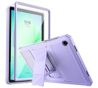 MoKo Cover Compatibile con Samsung Galaxy tab A11+ Plus 11 Pollici 2025/Galaxy Tab A9+ Plus 11 Pollici 2023, Custodia Protettiva per Tablet, Copertura Completa, con Pellicola Integrata, Taro Viola