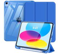 MoKo Cover Custodia per iPad A16, iPad 11/10 Gen 11/10.9", Blu Cobalto
