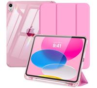 MoKo Cover Custodia per iPad A16, iPad 11/10 Gen 11/10.9 Pollici, Peonía