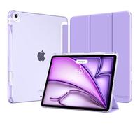 MoKo Cover per iPad Air 13 Pollici Case (M4/M3/M2) con Portapenna, Lilla
