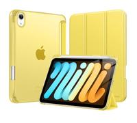 MoKo Cover per iPad Mini 7 A17 Pro, iPad Mini 6a Gen 8,3", Giallo Chiaro