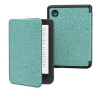 MoKo Cover per Kobo Clara BW/Clara Colour 2024 / Clara 2E 6" 2022, Custodia Protettiva per Lettore Ebook in TPU Morbido Ultra Sottile Leggera con Funzione Auto Wake/Sleep, Denim Verde
