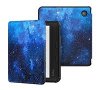 MoKo Cover per Kobo Libra Colour 7 Pollici 2024, Custodia Protettiva per Lettore Ebook in TPU Morbido Ultra Sottile Leggera con Funzione Auto Wake/Sleep, CieloStellatoBlu