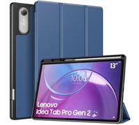 MoKo Cover per Lenovo Idea Tab Pro Gen 2 13" con Porta Penna, Blu Marino