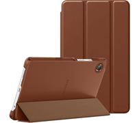 MoKo Cover per Samsung Galaxy Tab A11 8,7" 2025/Galaxy Tab A9 8,7" 2023, Custodia Rigida con Supporto Leggero per Tablet Samsung A11/A9, Due Angoli di Visualizzazione, Marrone