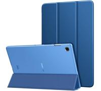 MoKo Cover per Samsung Galaxy Tab S5e 2019, Ultra Sottile Leggero Custodia in Tri-Fold Auto Sveglia/Sonno con Retro Semi-Trasparente Rigido per Samsung Galaxy Tab S5e 2019, Blu Mare Scuro