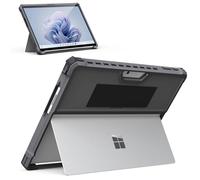 MoKo Custodia Compatibile con 13 Pollici Surface Pro 12th 2026, Surface Pro 11/10/9, All-In-One Tablet Custodia con Cinturino da Polso Supporta Type Cover Keyboard, Grigio Scuro