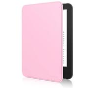 MoKo Custodia Compatibile con 6 Pollici Kindle 11a Generazione 2024/2022 & Versione Internazionale, Cover Leggera con Auto Sveglia/Sonno per Kindle 2024 11a Gen e-Reader, Fiore Rosa