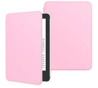 MoKo Custodia Compatibile con 6 Pollici Kindle 11a Generazione 2024/2022 & Versione Internazionale, Cover Leggera con Auto Sveglia/Sonno per Kindle 2024 11a Gen e-Reader, Fiore Rosa