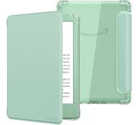 MoKo Custodia Compatibile con 6 Pollici Nuovo Kindle 11a Gen 2024/2022 & Versione Internazionale, Cover Leggera con per eBook Reader in TPU Morbido Auto Sveglia/Sonno per Kindle 2024, Verde Matcha