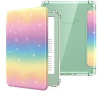 MoKo Custodia Compatibile con 6 Pollici Nuovo Kindle 11a Generazione 2024/2022, Cover Leggera con per eBook Reader in TPU Morbido Auto Sveglia/Sonno per Kindle 2024, Arcobaleno