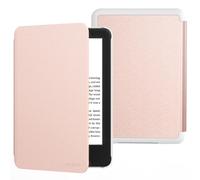 MoKo Custodia Compatibile con 6 Pollici Nuovo Kindle 11a Generazione 2024/2022 & Versione Internazionale, Cover Leggera con Auto Sveglia/Sonno per Kindle 2024 11a Gen e-Reader, Oro Rosa