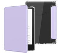 MoKo Custodia Compatibile con 6 Pollici Tablet e Libro digitale 2024/2022, Cover Leggera con per eBook Reader in TPU Morbido Auto Sveglia/Sonno per Tablet, Taro Viola