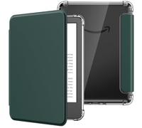 MoKo Custodia Compatibile con 6 Pollici Tablet e Libro digitale 2024/2022, Cover Leggera con per eBook Reader in TPU Morbido Auto Sveglia/Sonno per Tablet, Verde Notte