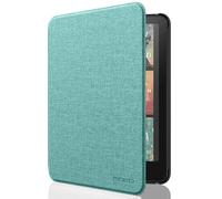 MoKo Custodia Compatibile con 7" Kindle Paperwhite (12a Generation-2024) e Kindle Colorsoft Signature Edition 2024, Leggera con Auto Wake/Sleep per Kindle Paperwhite 2024, Denim Verde