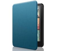 MoKo Custodia Compatibile con 7" Kindle Paperwhite (12a Generation-2024) e Kindle Colorsoft Signature Edition 2024, Leggera con Auto Wake/Sleep per Kindle Paperwhite 2024, Blu Francese