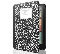 MoKo Custodia Compatibile con 7" Kindle Paperwhite (12th Generation-2024) and Kindle Colorsoft Signature Edition 2024, Custodia Leggera con Auto Wake/Sleep per Kindle Paperwhite 2024, Quaderno Nero